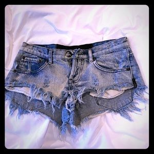 One teaspoon jean shorts